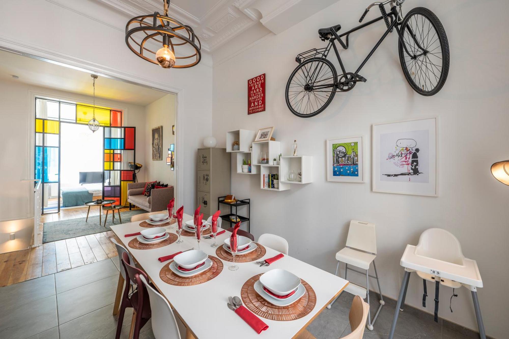 Superb 3 Bedroom & 3 Bathroom Duplex In Brussels City Centre المظهر الخارجي الصورة